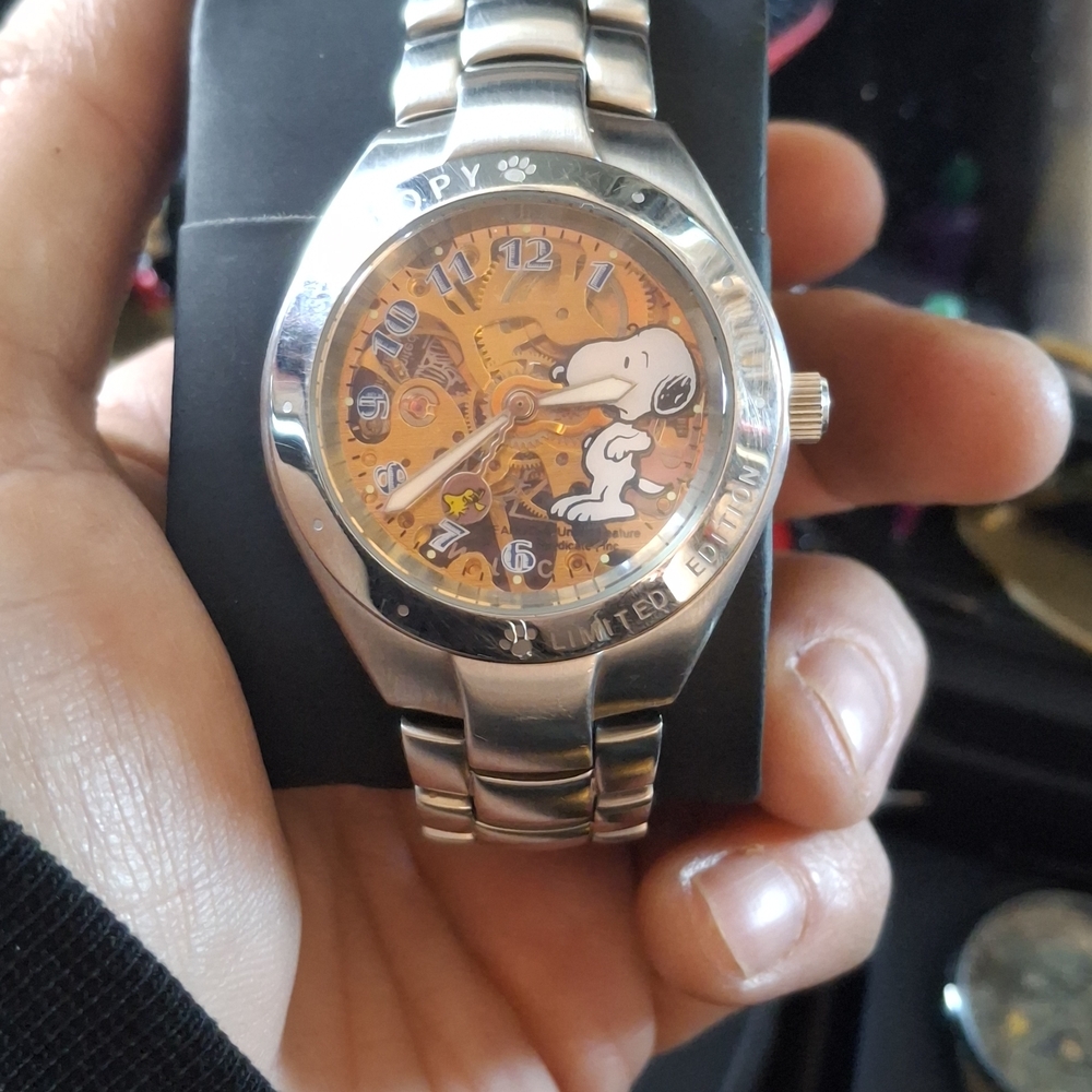 Snoopy Limited Edition Silver Watch